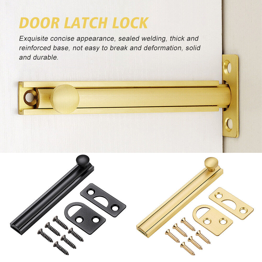 Home Hardware Bathroom Accessories - 1 مجموعة الحظيرة الشريحة الترباس قفل