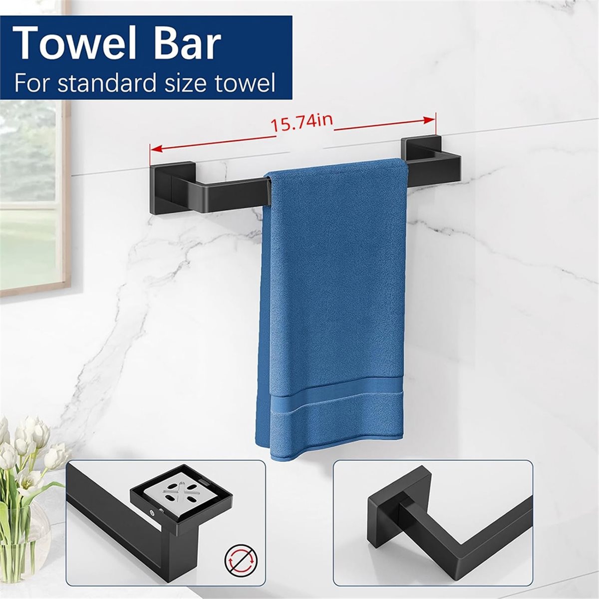 Home Hardware Bathroom Accessories - مجموعة أدوات منزلية مكونة من 5