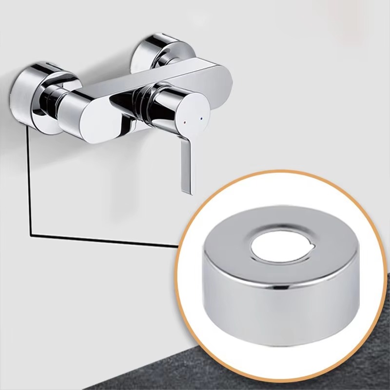 Bathroom Home Improvement - غطاء أنابيب من الفولاذ المقاوم للصدأ،