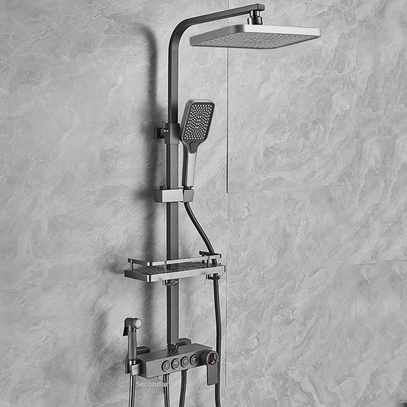 Shower Head Rain - طقم دش من الفولاذ المقاوم للصدأ