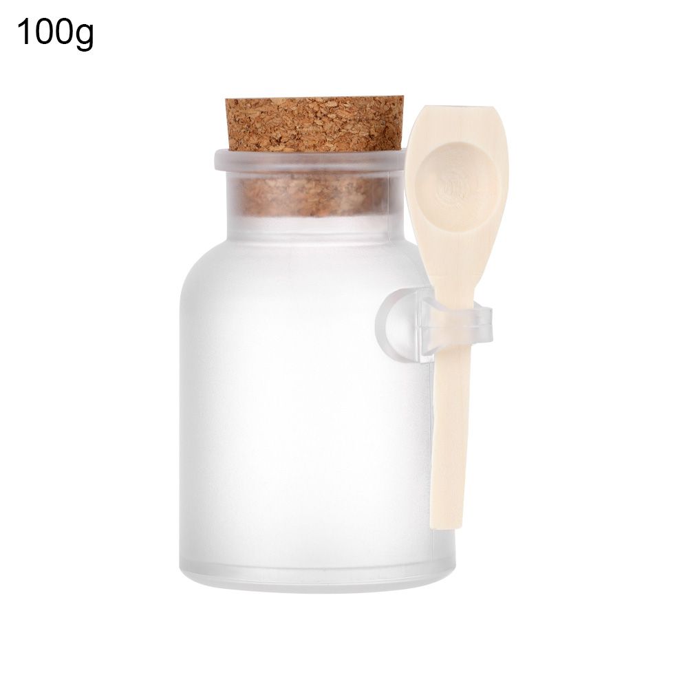 Bath Salts Jar - وعاء تخزين محمول قابل لإعادة الملء