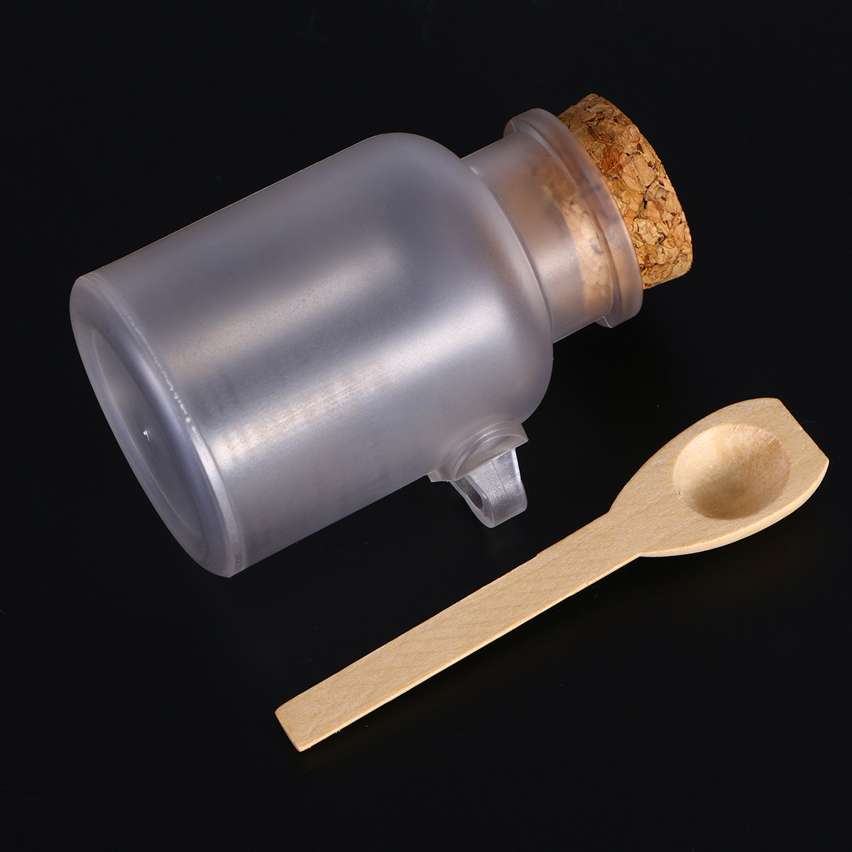 Bath Salts Jar - زجاجة ملح استحمام بلاستيكية ABS سعة