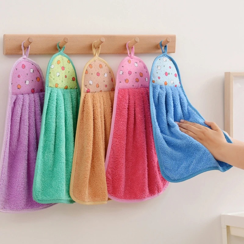 4 قطع من مناشف اليد الصغيرة 20 - مراجعة Home Kitchen Bathroom Cleaning وسعره