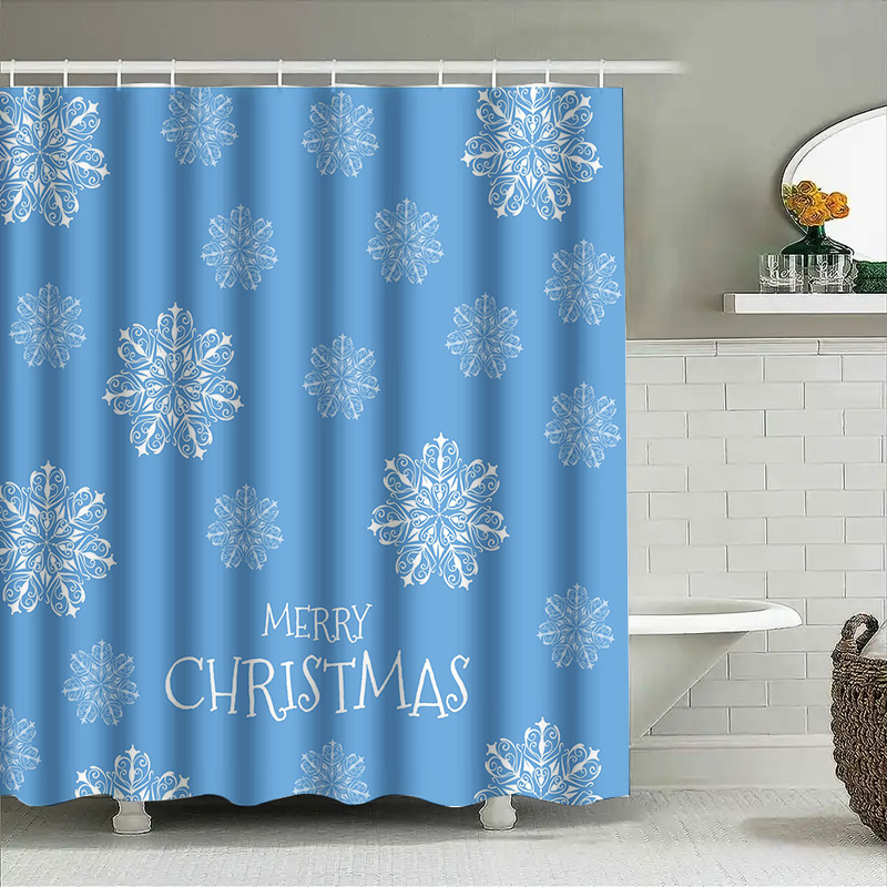 عيد الميلاد دش الستار ندفة الث - مراجعة Home Decor Bathroom Ideas وسعره
