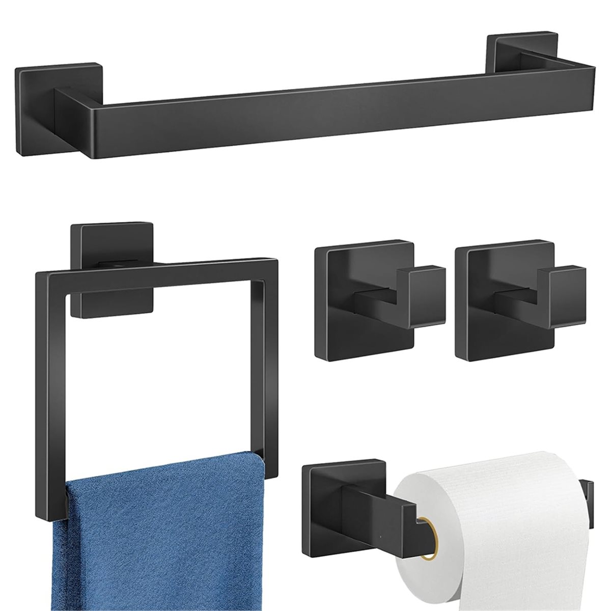 مجموعة أدوات منزلية مكونة من 5 - مراجعة Home Hardware Bathroom Accessories وسعره