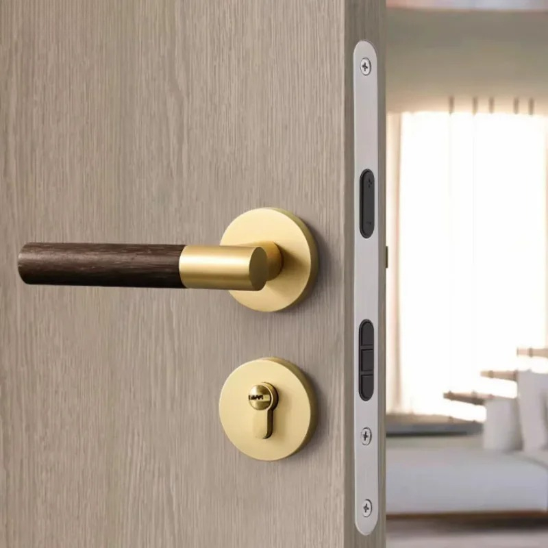 مقبض الباب الخشبي الزنك قفل صا - مراجعة Home Hardware Bathroom Accessories وسعره