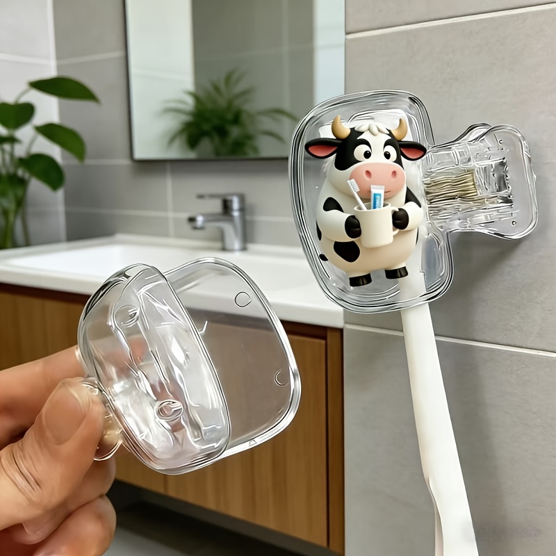 قطعتان من حافظة فرشاة أسنان عل - مراجعة Home Essentials Bathroom Accessories وسعره