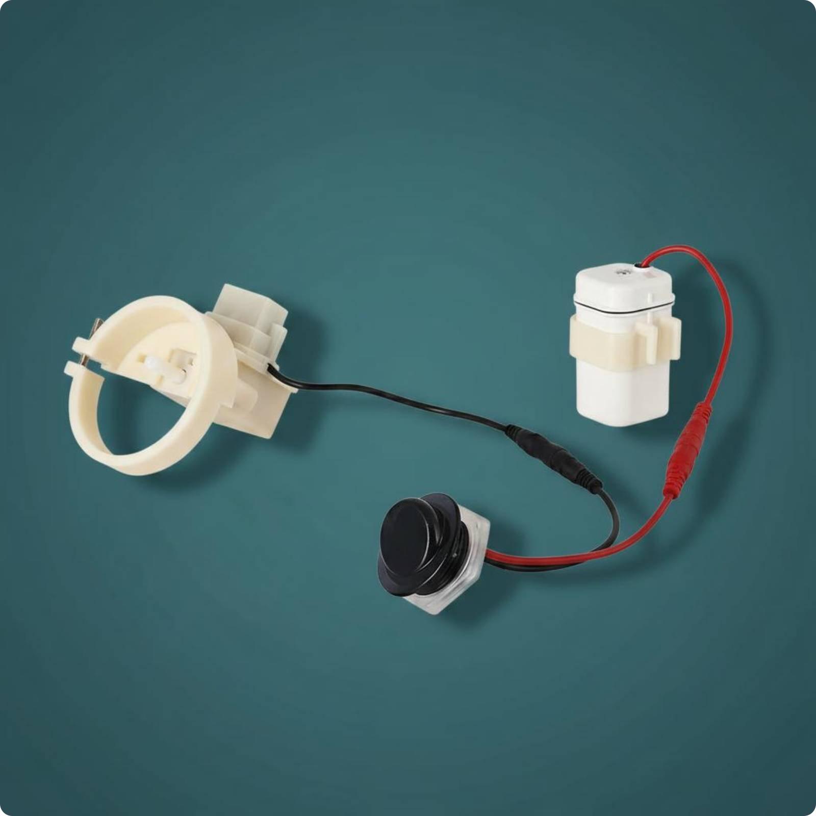 جهاز تدفق مرحاض ذكي بمستشعر تل - مراجعة Home Hardware Bathroom Accessories وسعره
