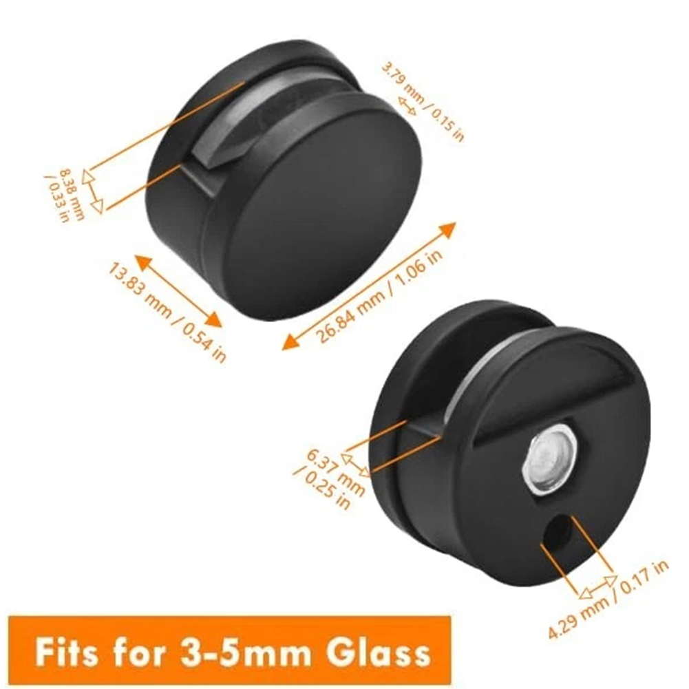 4 قطعة مرآة زجاجية المشبك تحدي - مراجعة Home Hardware Bathroom Accessories وسعره