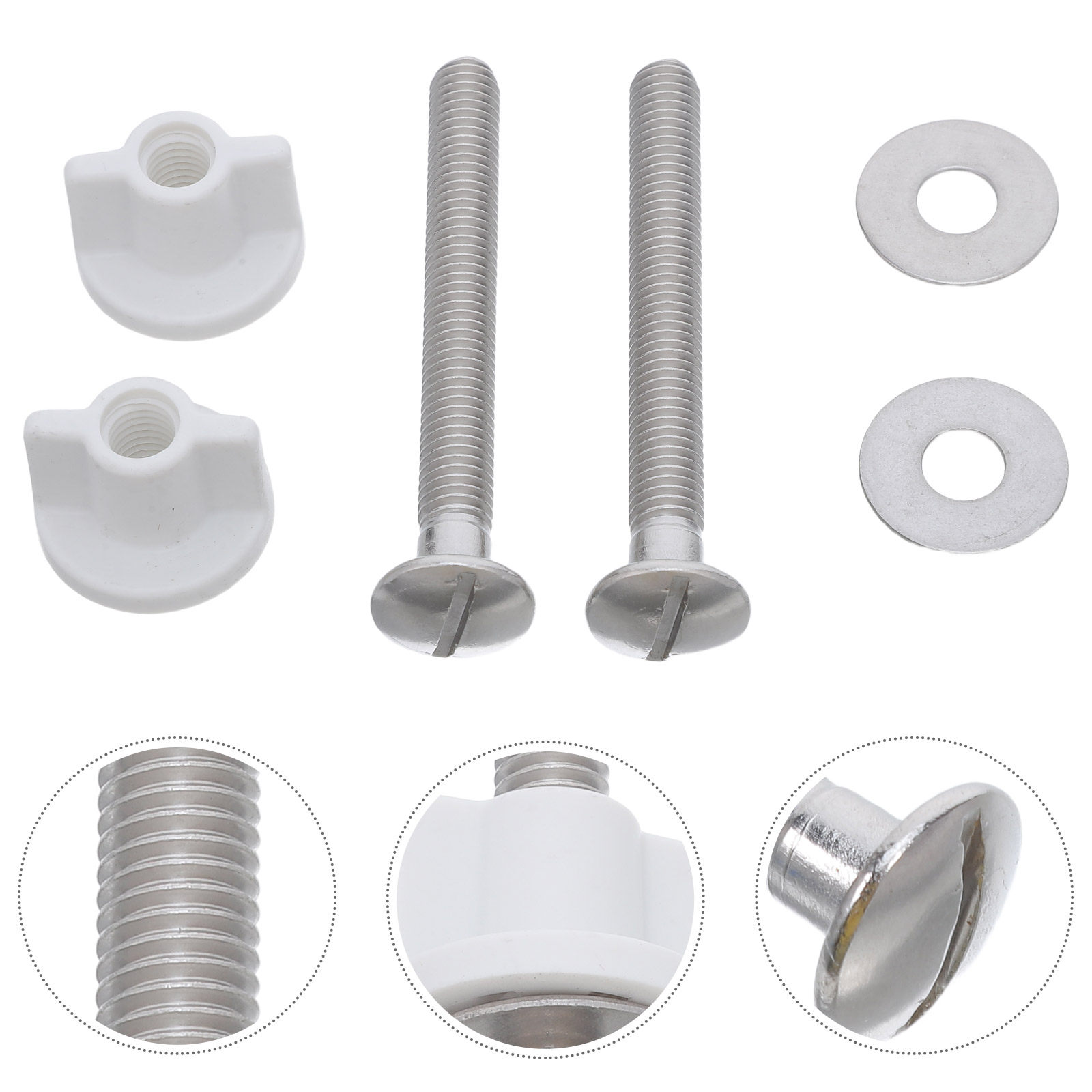 قطعتان من ملحقات مقعد المرحاض، - مراجعة Home Hardware Bathroom Accessories وسعره