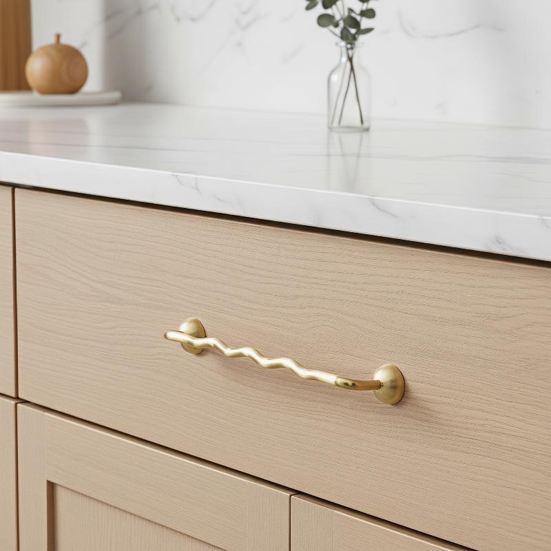 مقابض خزائن أنيقة مقاومة للصدأ - مراجعة Home Bathroom Remodel وسعره