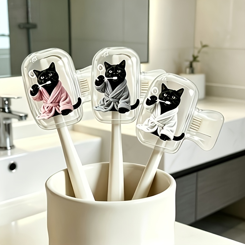 4 قطع من أغطية رؤوس فرشاة الأس - مراجعة Home Essentials Bathroom Accessories وسعره