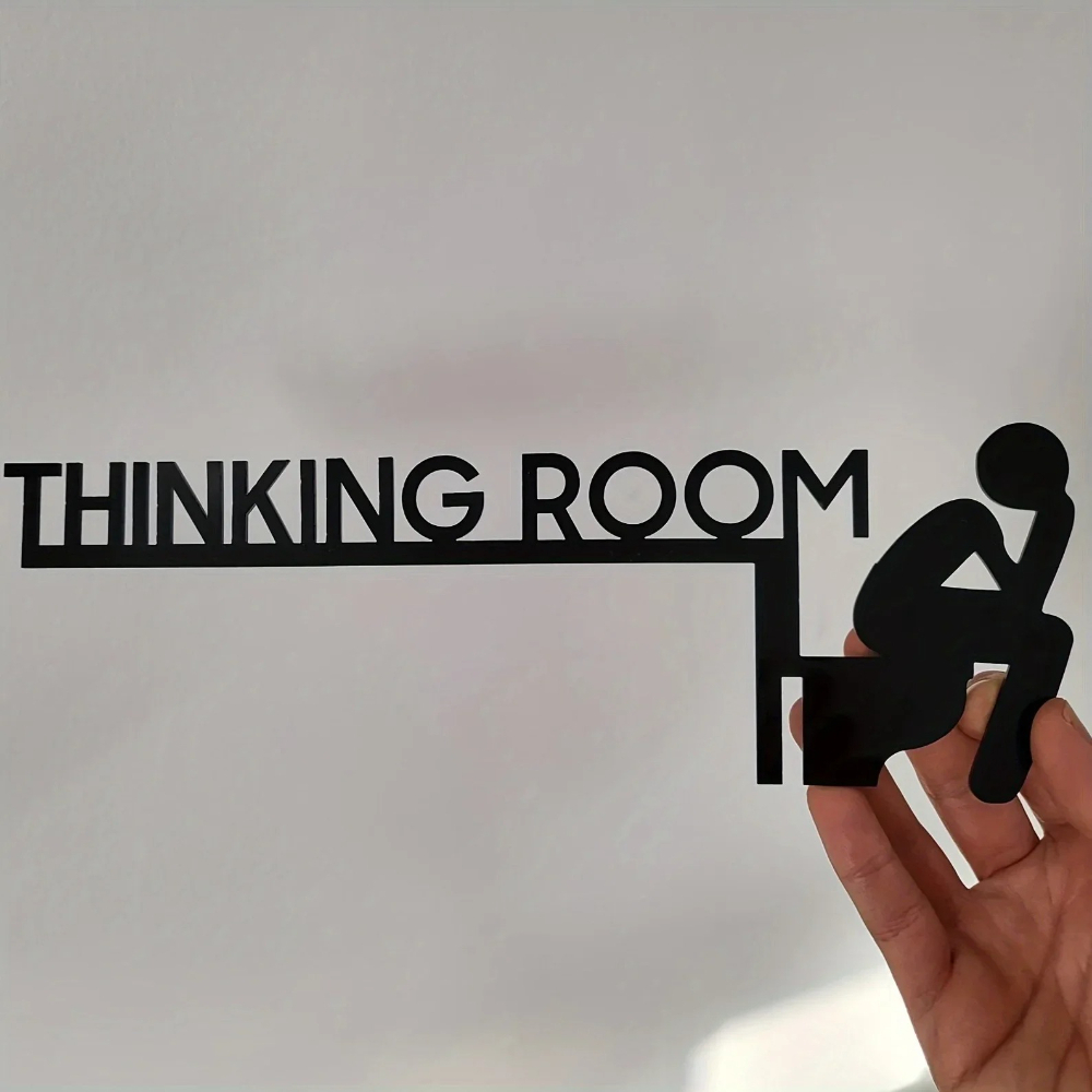لافتة زاوية باب المرحاض بتصميم - مراجعة Home Bathroom Door Signs وسعره