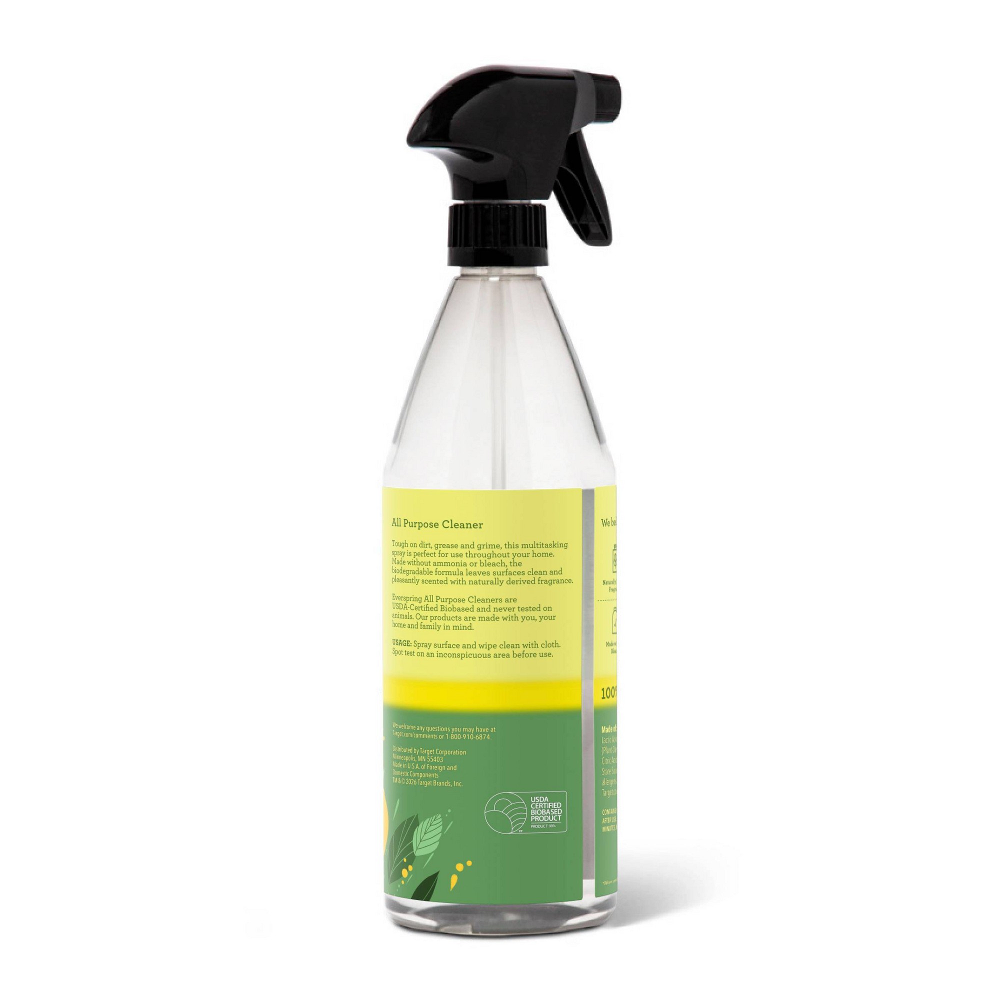 بخاخ منظف متعدد الاستخدامات بر - مراجعة Home Kitchen Bathroom Cleaning وسعره