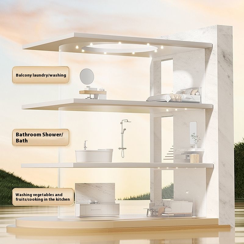 رأس دش مسبق، مجموعة دش للاستخد - مراجعة Home And Bathroom وسعره
