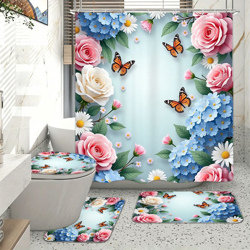 مجموعة ديكور حمام من 4 قطع بنم - مراجعة Home Bathroom Remodel وسعره