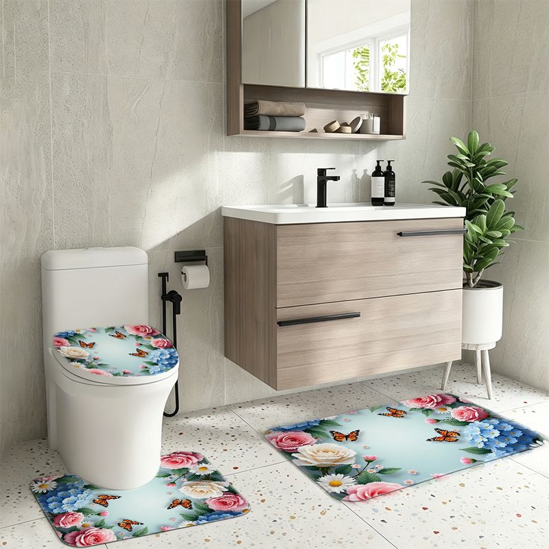 مجموعة ديكور حمام من 4 قطع بنم - مراجعة Home Bathroom Remodel وسعره