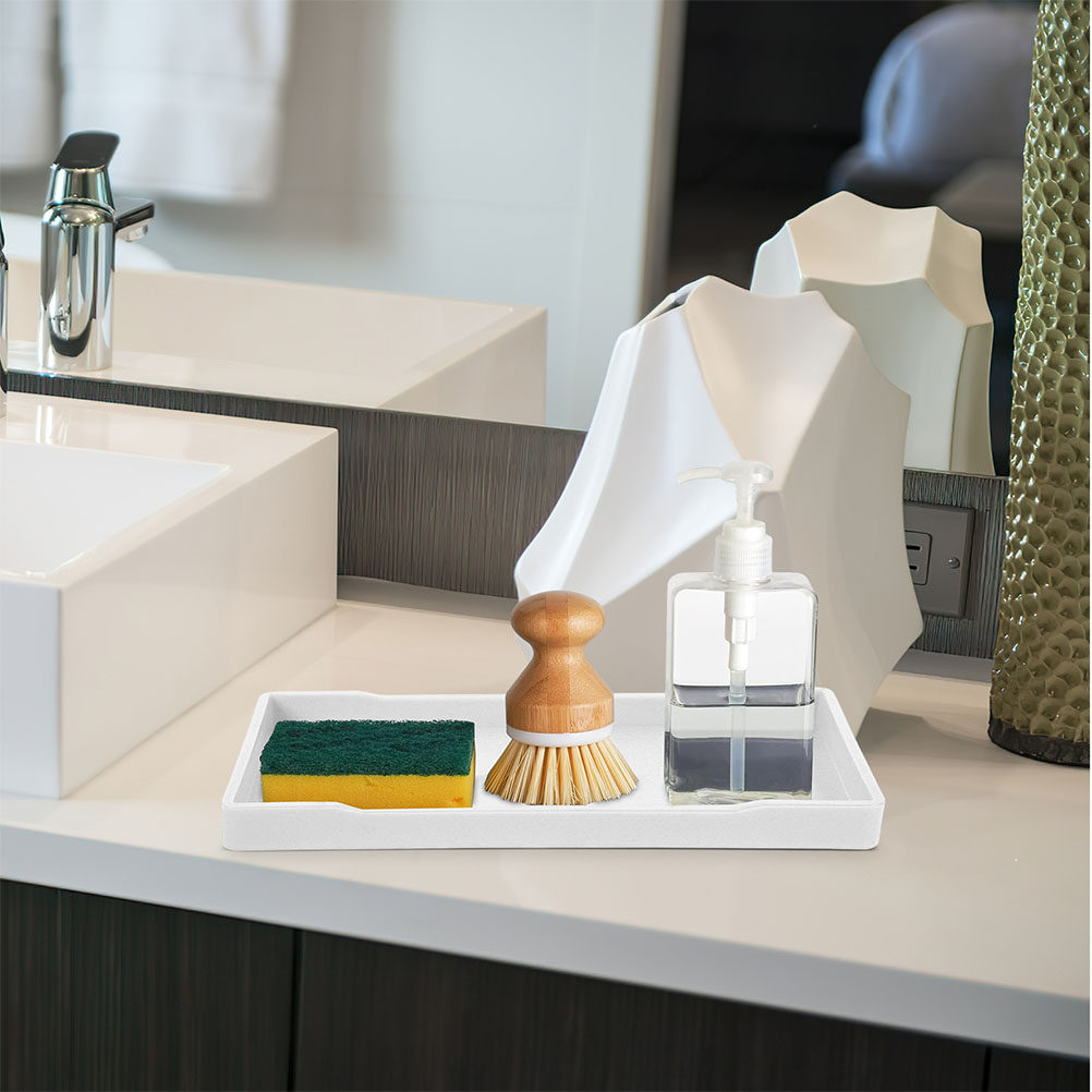 3 قطع من صواني الحمام المُسمكة - مراجعة Home Bathroom Vanity وسعره