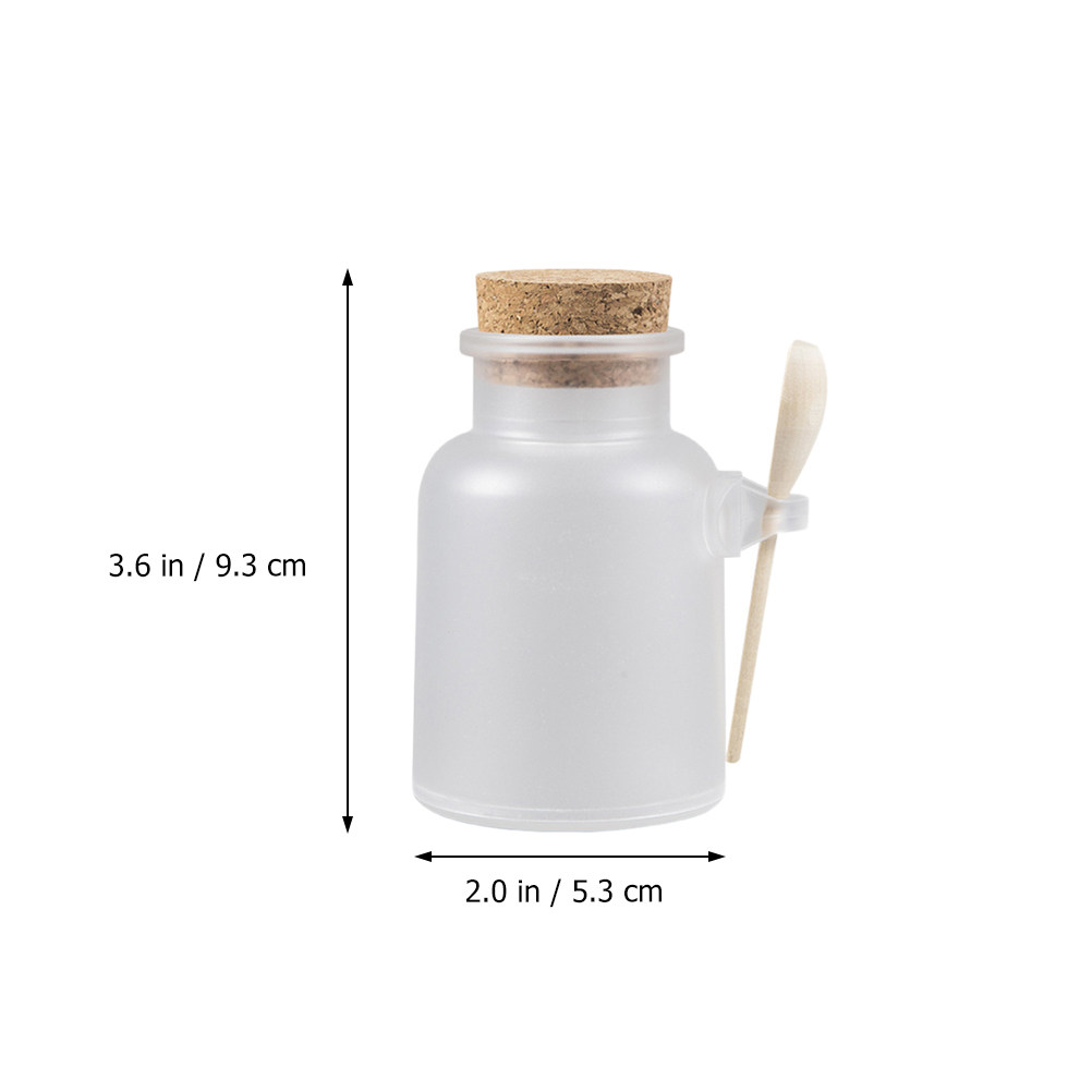 6 مجموعات من الزجاجات الفارغة  - مراجعة Bath Salts Jar وسعره