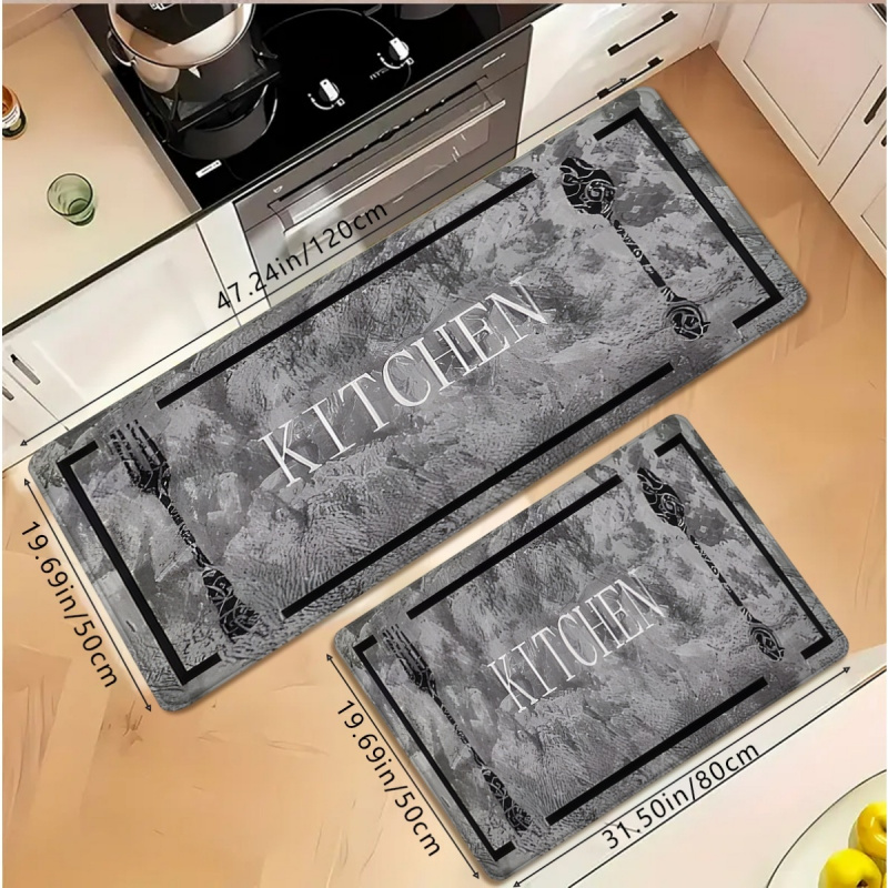 سجادة مطبخ عتيقة الطراز من VIK - مراجعة Home Kitchen Bathroom Cleaning وسعره