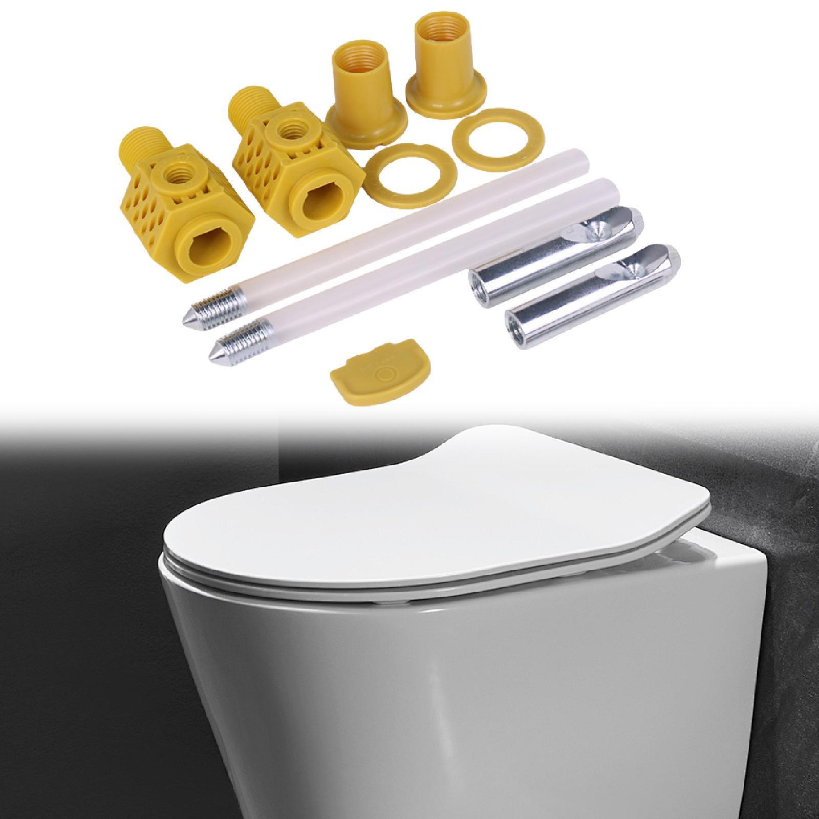 براغي تثبيت مقعد المرحاض، طقم  - مراجعة Home Hardware Bathroom Accessories وسعره