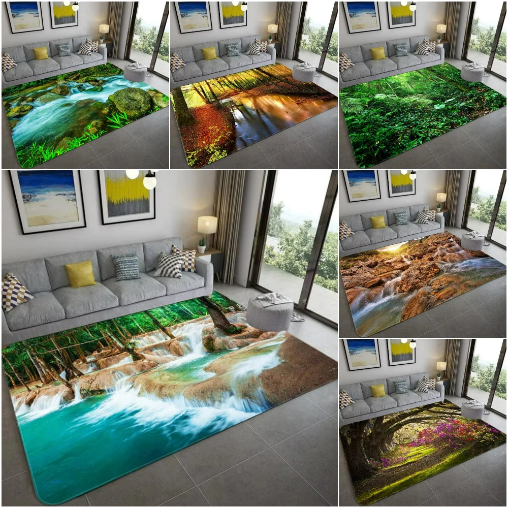 سجادة ناعمة مستوحاة من الطبيعة - مراجعة Home Decor Bathroom Ideas وسعره