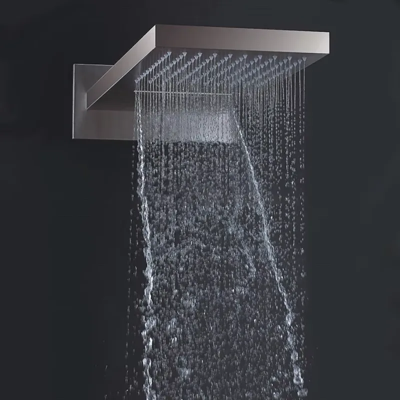 رأس دش حمام مثبت على الحائط بت - مراجعة Shower Head Rain وسعره