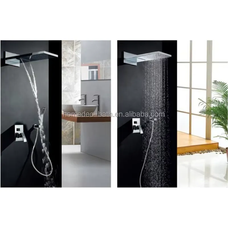 رأس دش حمام مثبت على الحائط بت - مراجعة Shower Head Rain وسعره