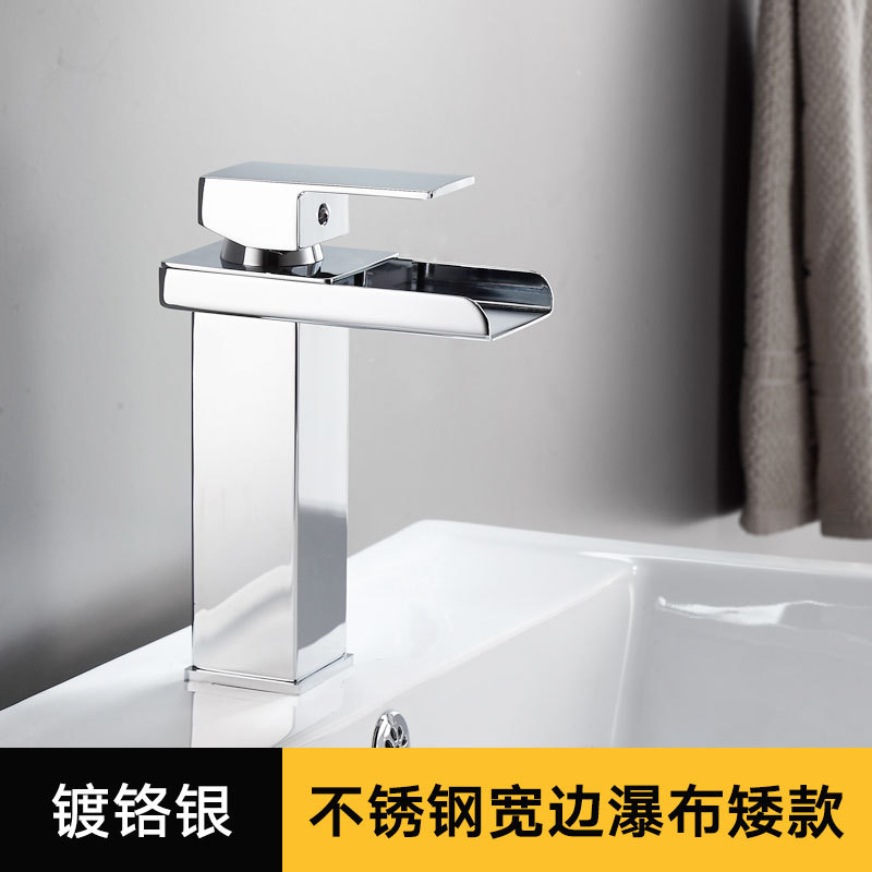 أسود شلال حوض الحنفيات ثقب واح - مراجعة Bathroom Home Improvement وسعره