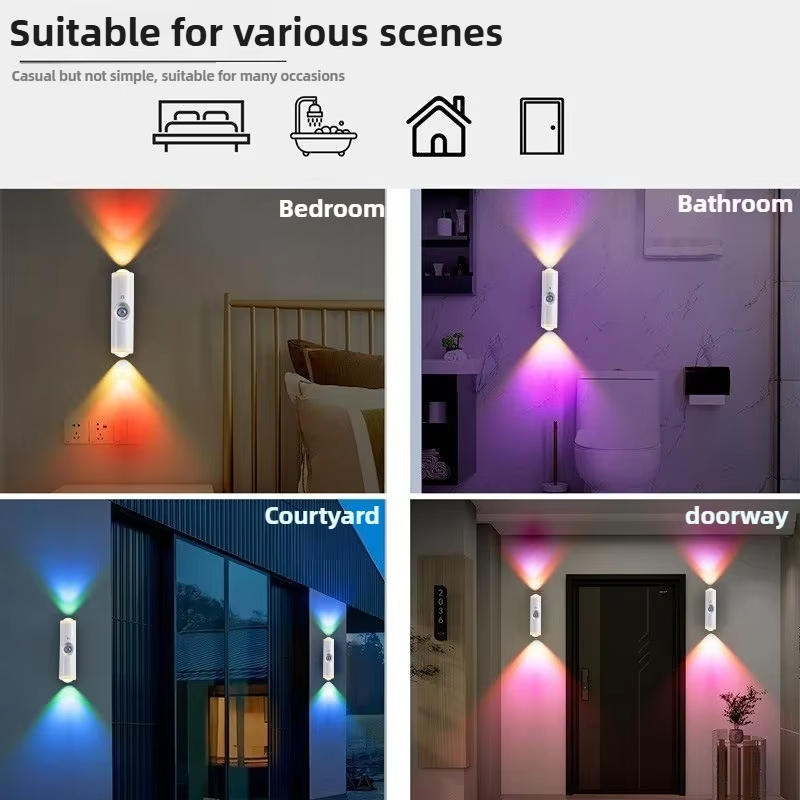 الذكية RGB التدرج ضوء الليل ال - مراجعة Bathroom Home Improvement وسعره