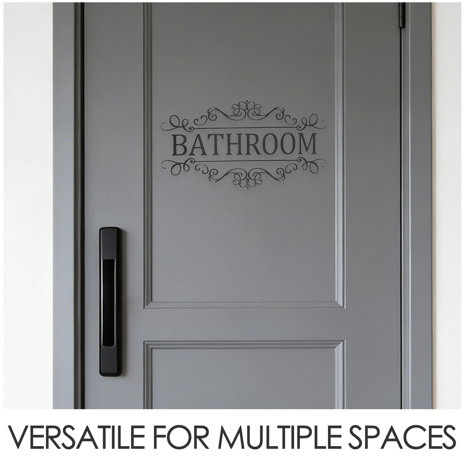 6 قطع ملصقات لافتات أبواب مستط - مراجعة Home Bathroom Door Signs وسعره