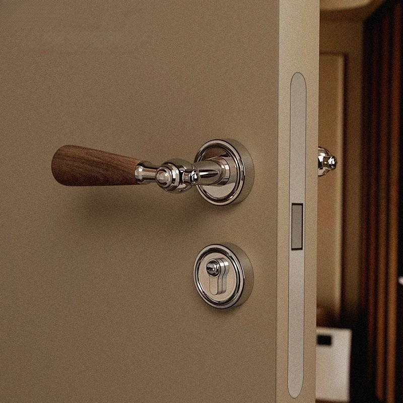 الجوز الخشب مقبض سبائك الزنك ق - مراجعة Home Hardware Bathroom Accessories وسعره