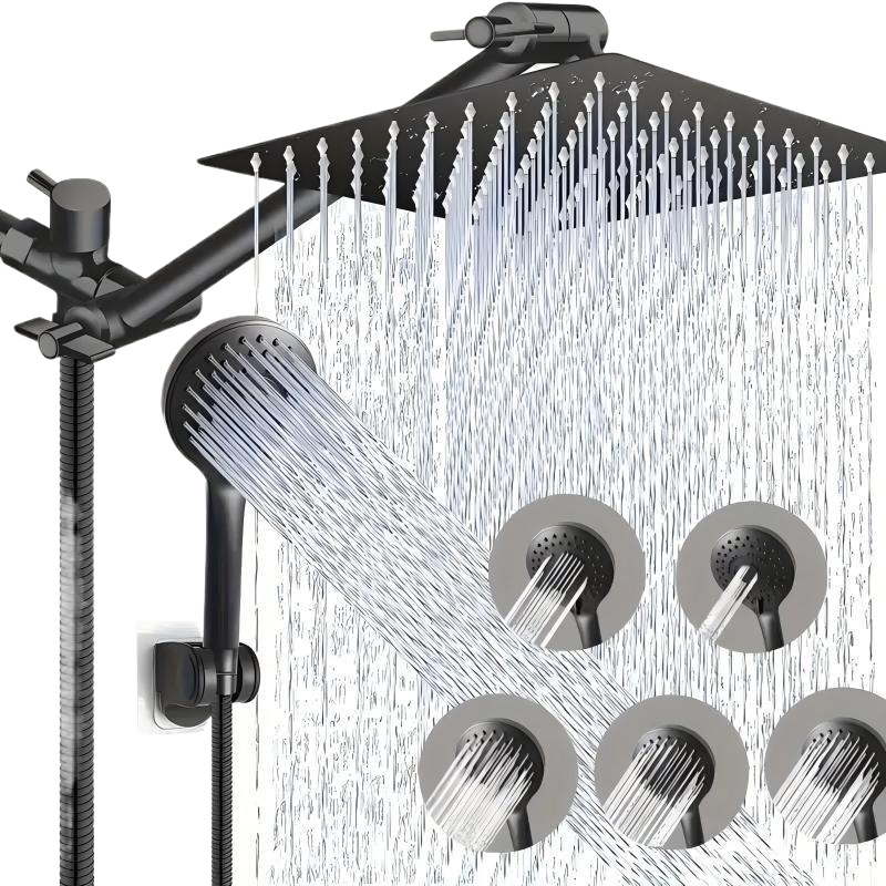 رأس دش مطري من الفولاذ المقاوم - مراجعة Shower Head Rain وسعره