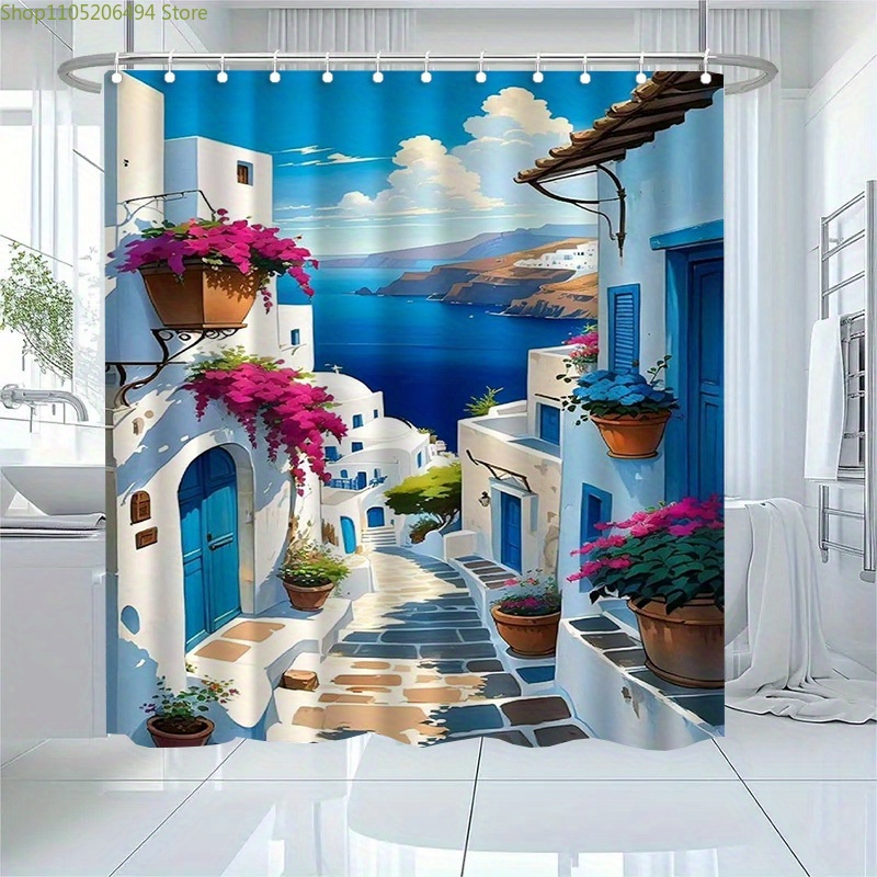 ستارة حمام بتصميم جزيرة سانتور - مراجعة Home Decor Bathroom Ideas وسعره