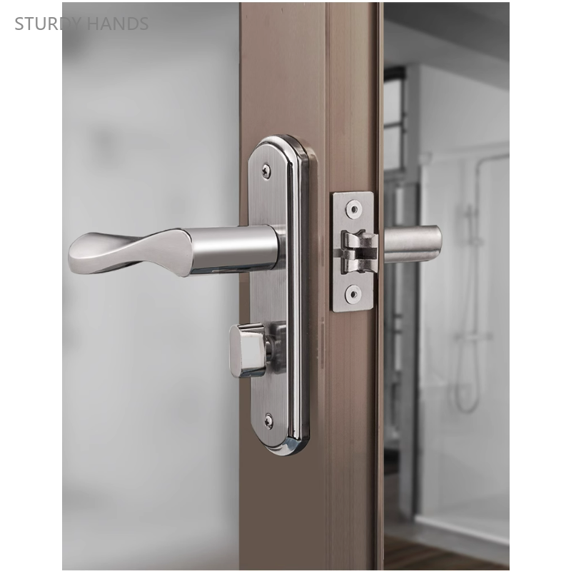 قفل باب الحمام من الفولاذ المق - مراجعة Home Hardware Bathroom Accessories وسعره